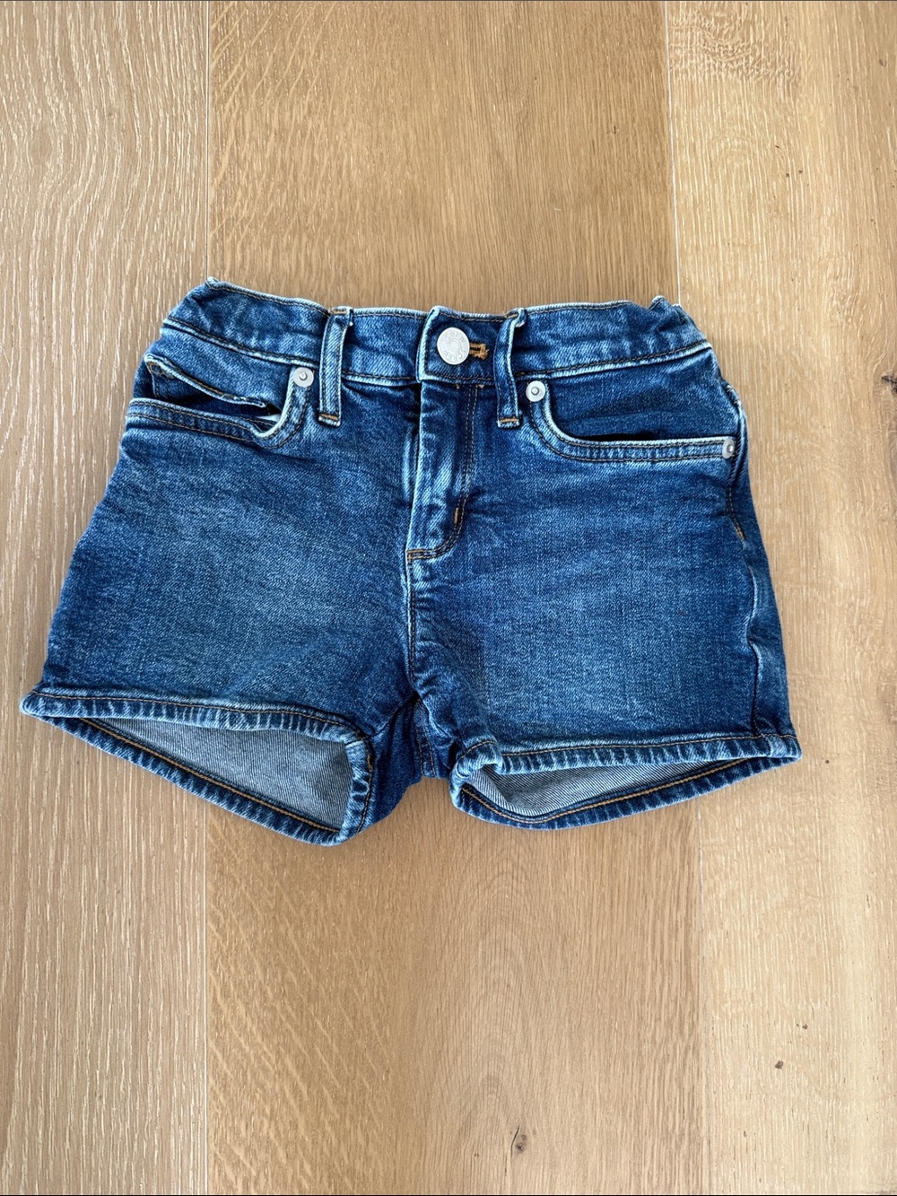 Crewcuts Dark Blue Denim Shorts for Kids